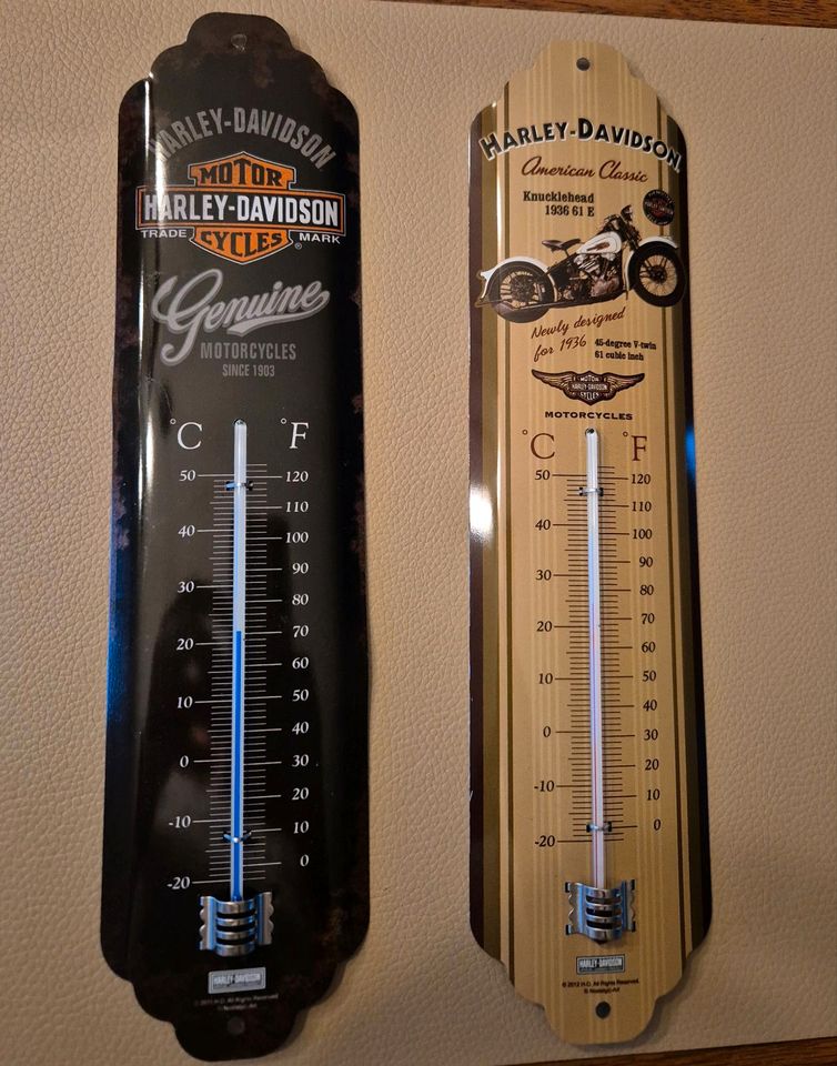 Harley Davidson Thermometer in Risum-Lindholm