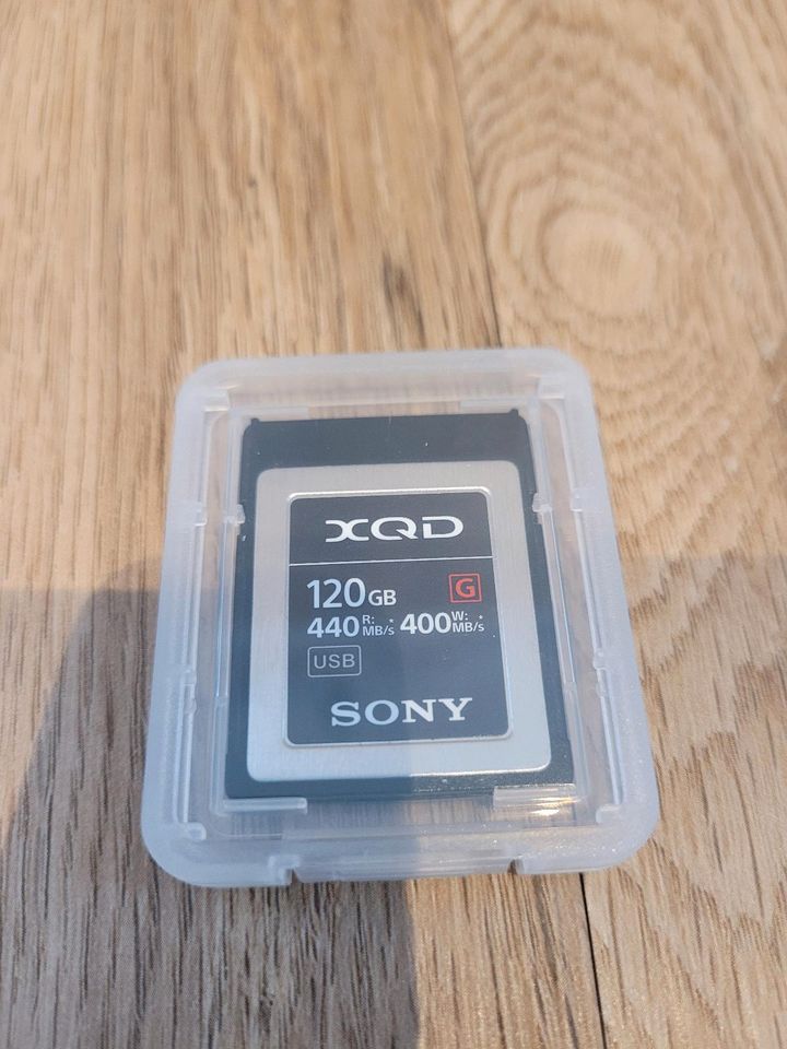 Sony Pofessional QDG120F-R XQD-Speicherkarte 120 GB G Serie in Recke
