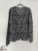Deerberg Strickjacke Gr. L – grau geblümt Nordrhein-Westfalen - Kamen Vorschau