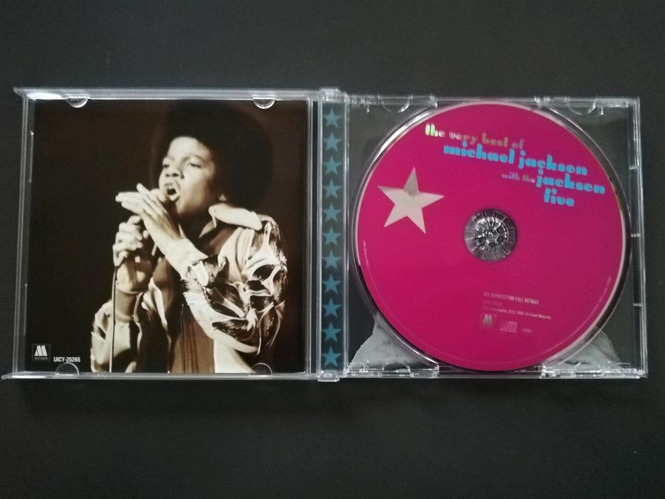 CD Michael Jackson with the Jackson five Japan Version in Legden