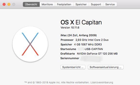 IMAC *** 24 Zoll *** Anfang 2009 in Leipzig