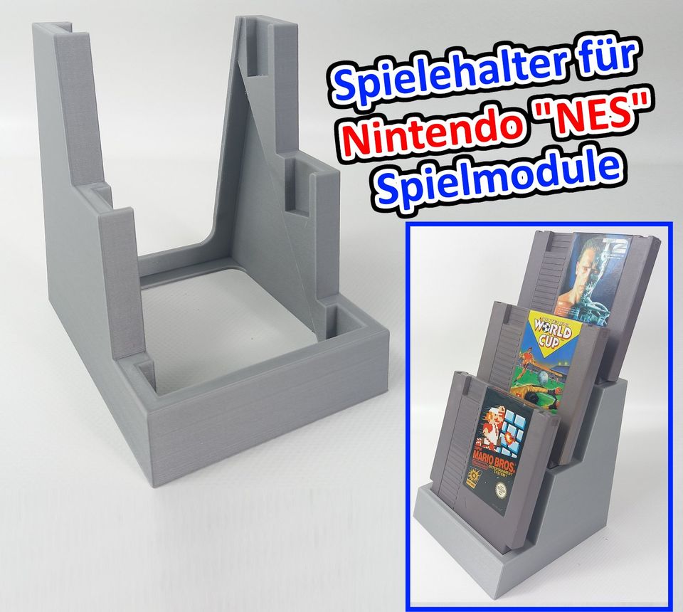 Aufsteller für  Nintendo NES Spiele Halter Spielehalter für NES in Neuenrade