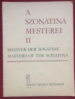 Klaviernoten, Meister der Sonatine II, Editio Musica Budapest Nordrhein-Westfalen - Ratingen Vorschau