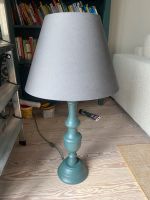 Stehlampe Holzfuß mit Lampenschirm grau 80 cm hoch Hamburg-Nord - Hamburg Winterhude Vorschau