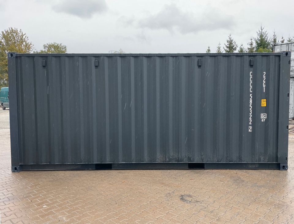 20ft neuwertig Schiffscontainer 6x2,59m Materialcontainer oneway in Hannover