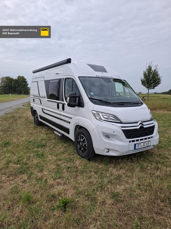 ADAC Wohnmobil mieten - Wohnmobilvermietung Adria Twin All IN SP in Bayreuth