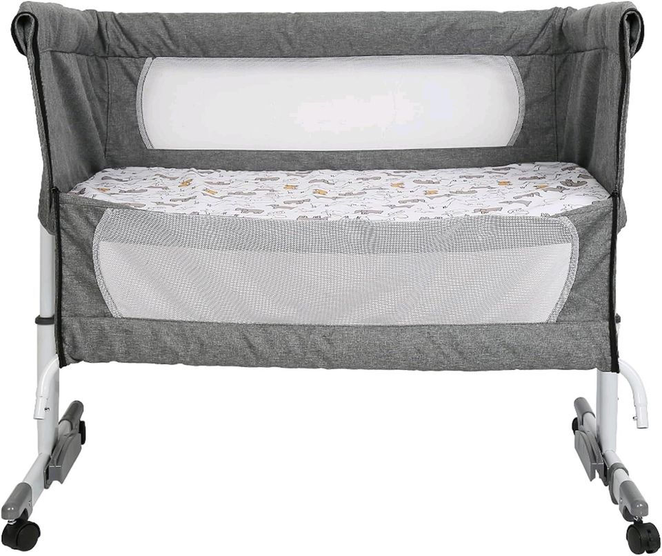 Homewell Beistellbett Baby, 2 in 1 Babybett und Babywiege in Bielefeld