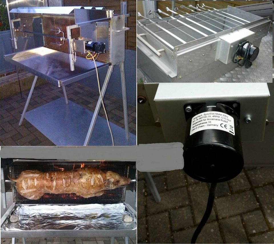 Grillmotor, Synchronmotor, 2 U/min, links- und Rechtslauf, >8 Nm, in Bielefeld