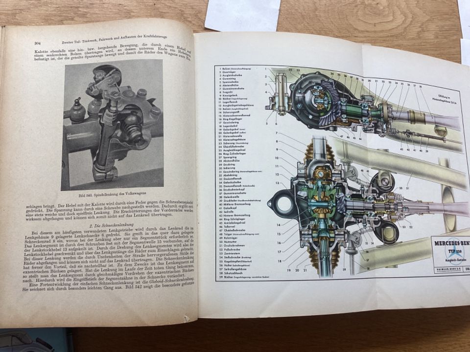 Kraftfahrzeuge und ihre Instandhaltung 1952 in Fürth