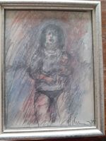 Joseph Beuys-Meisterschüler Jürgen Schmitt, 1979 O-Zeichnung Köln - Weiß Vorschau