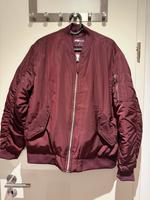 Bomberjacke Bordeaux rot Niedersachsen - Vordorf Vorschau