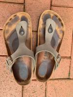 Birkenstock Gizeh Sandale Stone 38 Niedersachsen - Aurich Vorschau