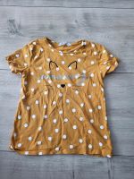 H&M Mädchen T-Shirt in Größe 134/ 140 Katze Senfgelb Punkte Kreis Ostholstein - Süsel Vorschau