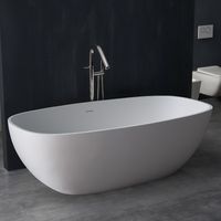 Badewanne AWT StoneArt BS-552 weiß 177x88 glänzend Bayern - Bad Kissingen Vorschau