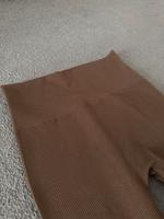 Braune gerippte Leggings Nordrhein-Westfalen - Overath Vorschau