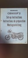 Honda CB 900 F2 Boldor 1983 Montageanleitung Set-up Instructions Rheinland-Pfalz - Wissen Vorschau