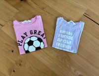 2 T-Shirts, H&M, Gr. 110/116, Fußball Hessen - Hochheim am Main Vorschau