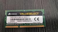 Corsair 1x8GB Arbeitsspeicher DDR3 Laptop Niedersachsen - Schellerten Vorschau