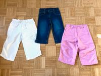 3er Set Hosen kurz Jeans rosa weiß Mädchen Gr. 128 Nürnberg (Mittelfr) - Südoststadt Vorschau