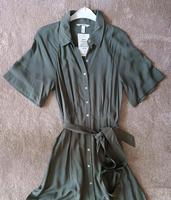 Langes Blusen-Kleid, Gr.XS Viskose-Stoff von H&M Bayern - Bamberg Vorschau
