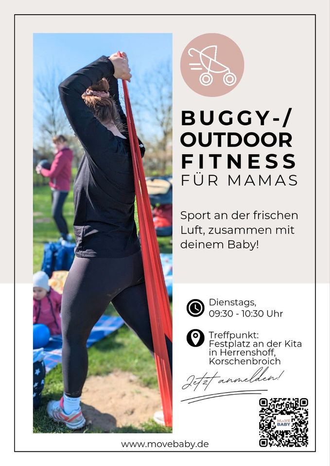 BUGGY-/ OUTDOOR FITNESS FÜR MAMAS IN KORSCHENBROICH in Korschenbroich