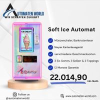 Soft Eis Verkaufsautomat Automaten World Eis Automat Neu Baden-Württemberg - Untermünkheim Vorschau