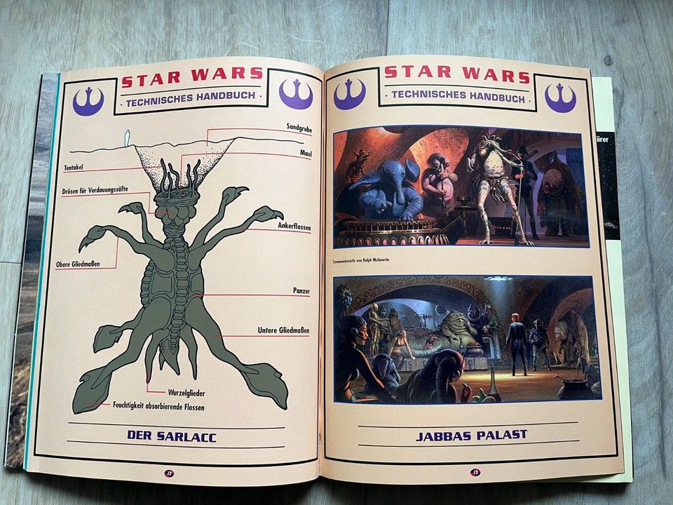 Star Wars Technisches Handbuch 1996 in Lindau