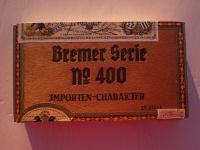 Zigarrenkiste Bremer Serie No. 400 (leer) Hessen - Felsberg Vorschau