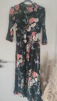 ZARA Kleid Blusenkleid schwarz mit bunten Blumen lang Gr. S Baden-Württemberg - Konstanz Vorschau