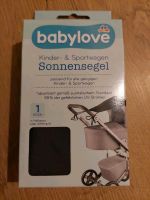 Babylove Sonnensegel, hellgrau/anthrazit Bayern - Aresing Vorschau