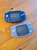 Gameboy Game Boy Advance Konsole GBA transparent blau Topzustand Nordrhein-Westfalen - Löhne Vorschau