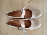 Leder Pumps mit Schnallenverschluss beige Nürnberg (Mittelfr) - Mitte Vorschau