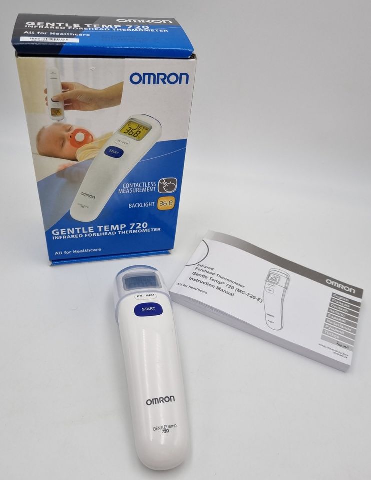 OMRON Gentle Temp 720 kontaktloses Fieberthermometer 19€* in  Nordrhein-Westfalen - Vettweiß | eBay Kleinanzeigen ist jetzt Kleinanzeigen