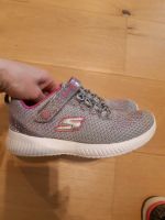 Skechers Bobs squad Sneaker Turn. Grau Glitzer sehr leicht Gr.33 Baden-Württemberg - Neufra Hohenzollern Vorschau