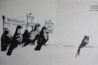 Banksy Lithographie limitiert, handsigniert 50x35 cm Nordrhein-Westfalen - Gronau (Westfalen) Vorschau