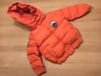 Daunenjacke  *** Benetton xs 110 orange *** Baden-Württemberg - Durmersheim Vorschau