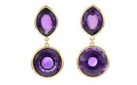 Ohrschmuck 750/- Gelbgold mit Amethyst - 70348097 Rheinland-Pfalz - Koblenz Vorschau