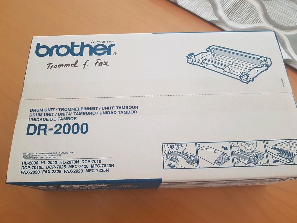 Brother Trommeleinheit DR-2000 für Faxgerät in Oberzent