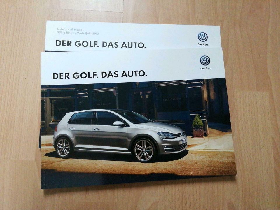 VW Prospekt DER GOLF. DAS AUTO in Langweid am Lech