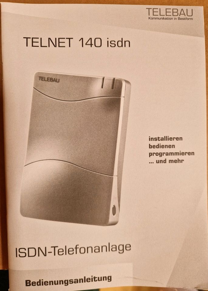 Telebau Telnet 140 ISDN Telefonanlage in Marsberg