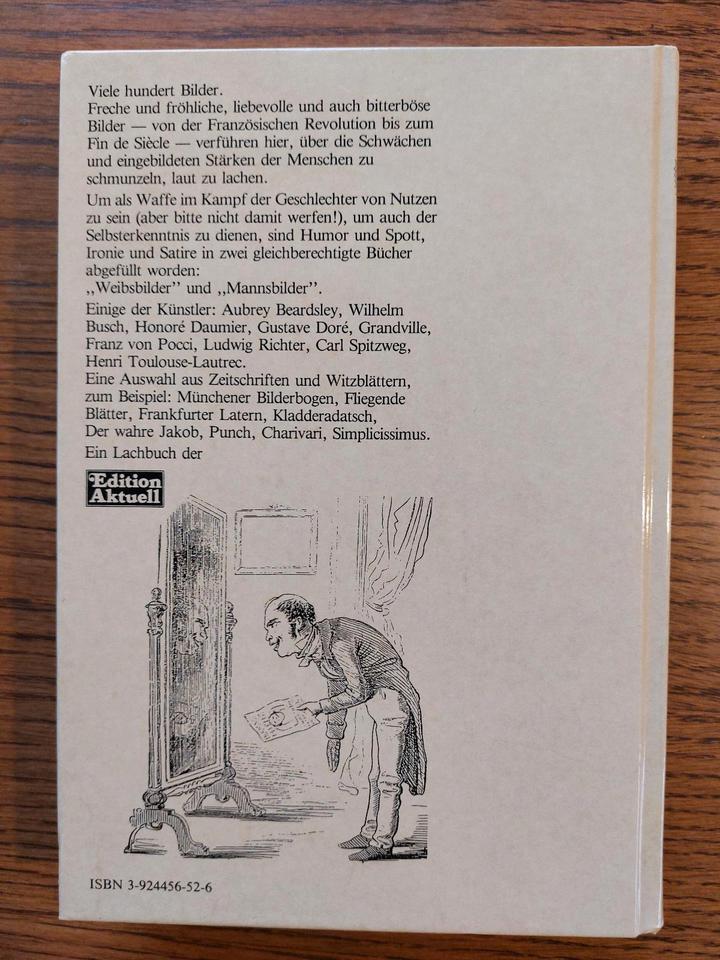 Die Mannsbilder im Spiegel der Karikatur 1987 Kristiane Müller in Nagold