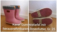 Kavat Gummistiefel mit herausnehmbarem Innenfutter, Größe 25 Baden-Württemberg - Korb Vorschau