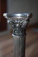 2 Kerzenständer Korinthischen Säulen Versilbert Vintage Hannover - Bothfeld-Vahrenheide Vorschau