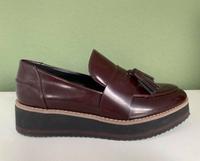 ZARA Loafer Slipper Gr 39 bordeauxrot Plateau Business Büro Top Essen - Essen-Ruhrhalbinsel Vorschau