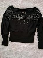 pimkie pullover schwarz Glitzer Größe S/M Hessen - Bad Wildungen Vorschau