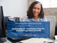 Ausbildung zur Kaufmann/-frau für Büromanagement (m/w/d) | Fran Frankfurt am Main - Frankfurter Berg Vorschau