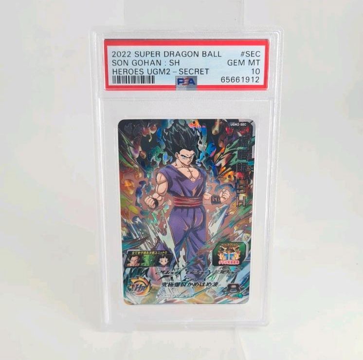 PSA 10 Super Dragonball Heroes Son Gohan Ultra God UGM 2 GEM MT # in Everswinkel