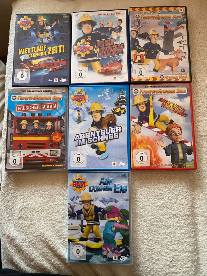 DVDs von Feuerwehrmann Sam in Bad Lauchstädt