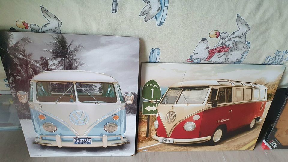 3 Reinders Bilder VW + Weltkarte zum aufhängen in Aachen - Aachen-Mitte |  eBay Kleinanzeigen ist jetzt Kleinanzeigen