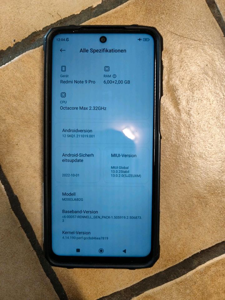 Xiaomi Redmi 9 Pro blau türkis in Grevenkrug